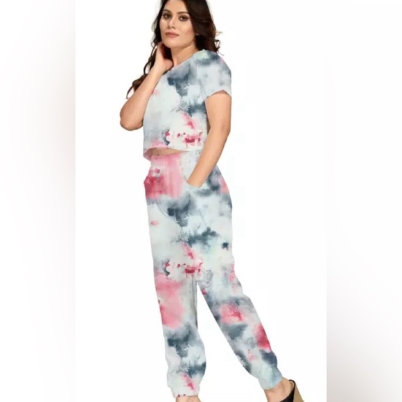 Lush Tie Dye Jumpsuit - Picture 1 of 6